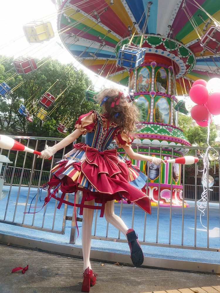 Circus Fairy Tale Opener - Doll-Like Kawaii Lolita Dress