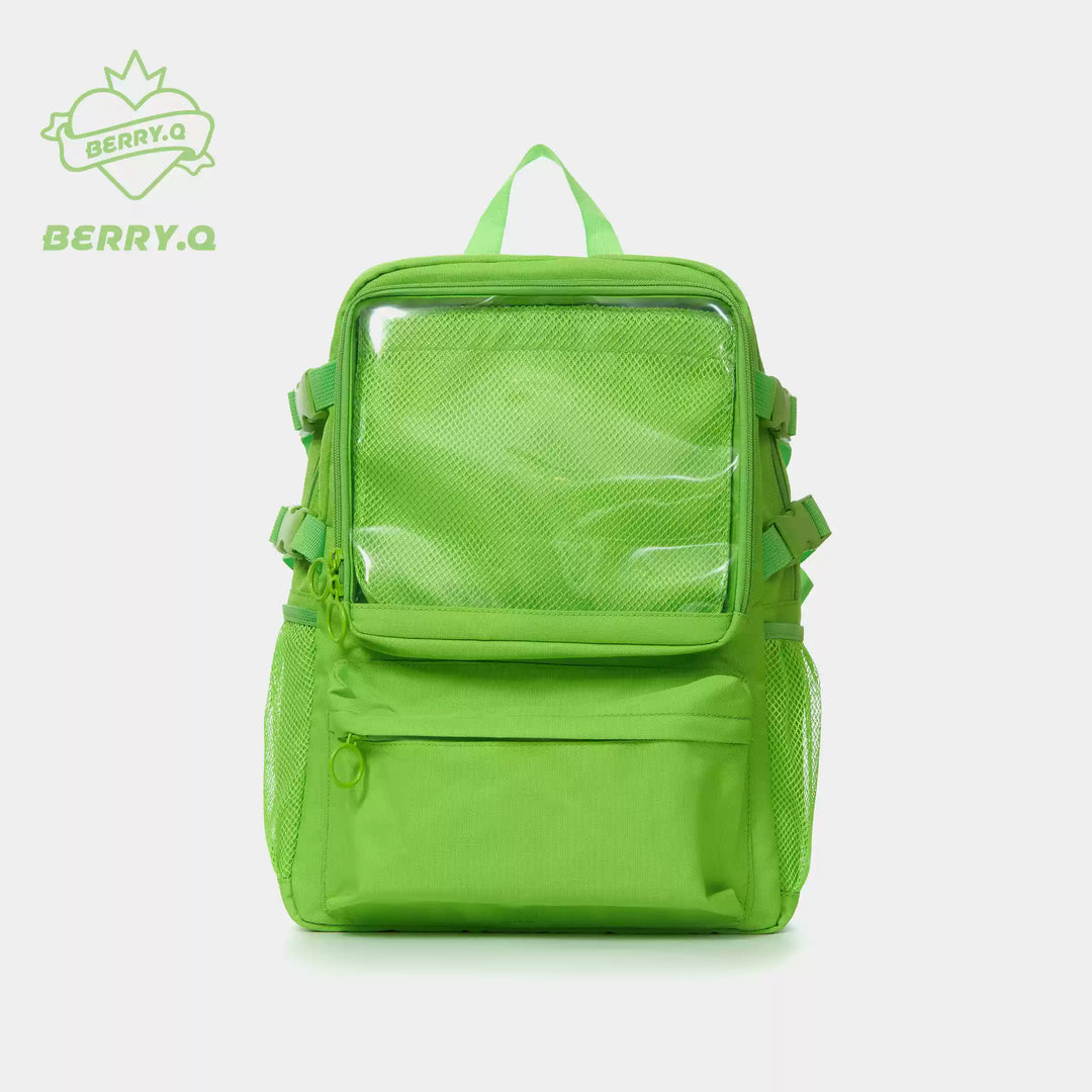 BerryQ~Back Pain~16-inch Shoulder Backpack Nylon Schoolbag   