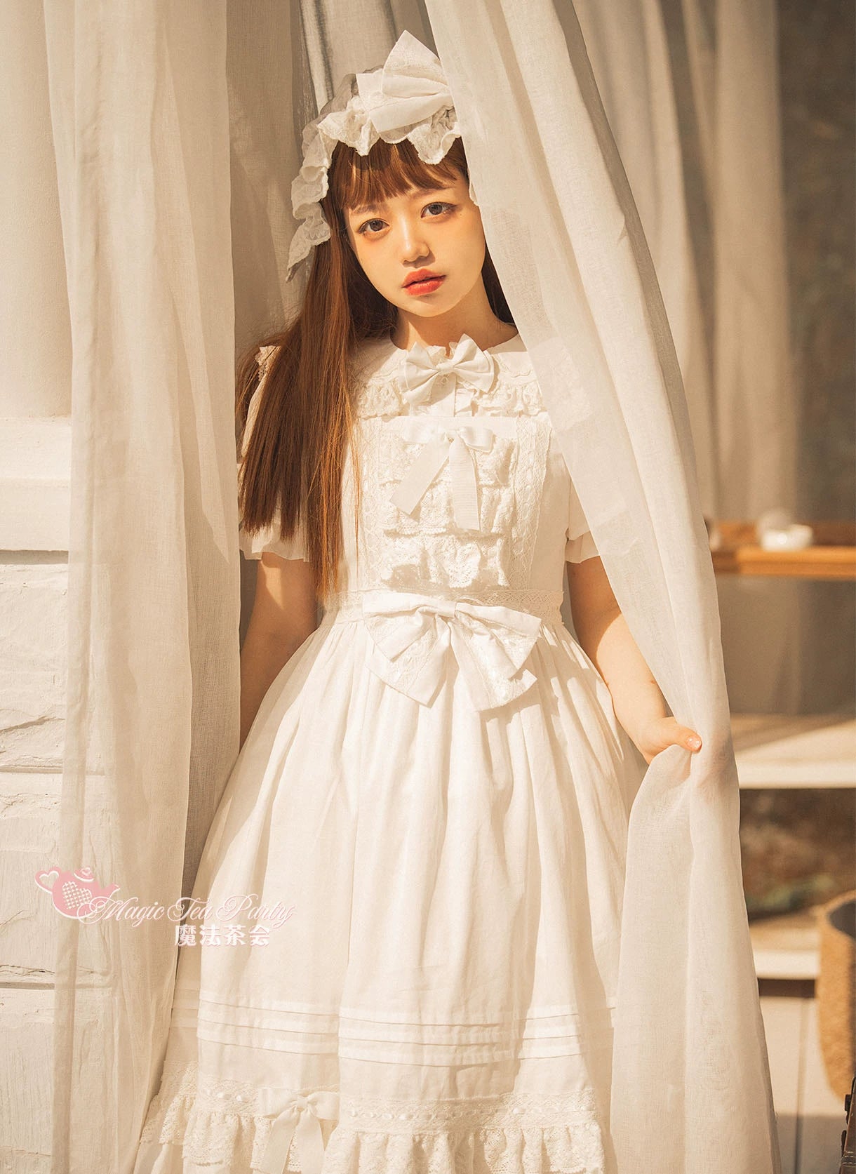 Magic Tea Party~Cute Lolita Jumper Skirt Multicolors JSK   
