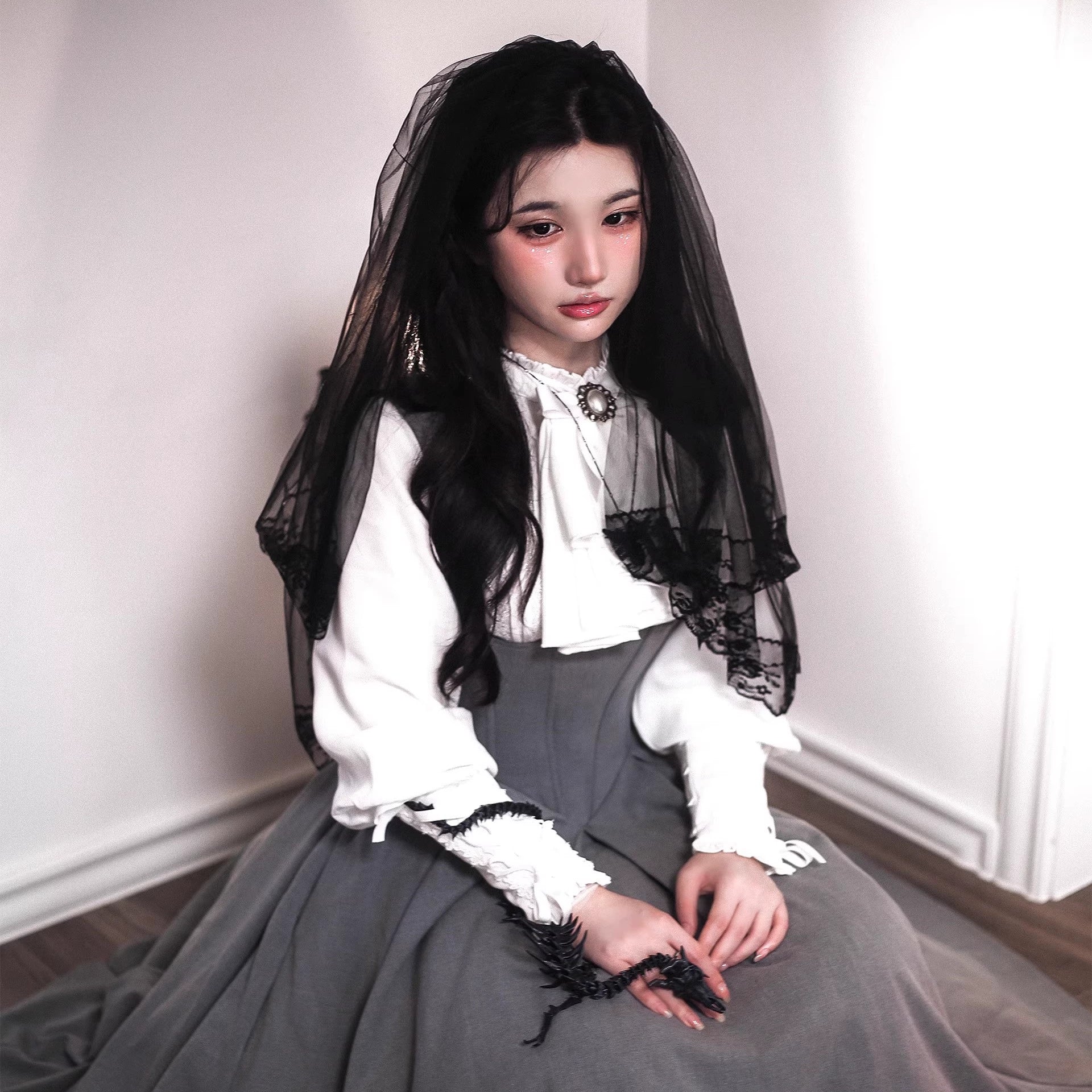 Sweet Wood - Margaret - Plus Size Lolita Dress Suit Solid JSK