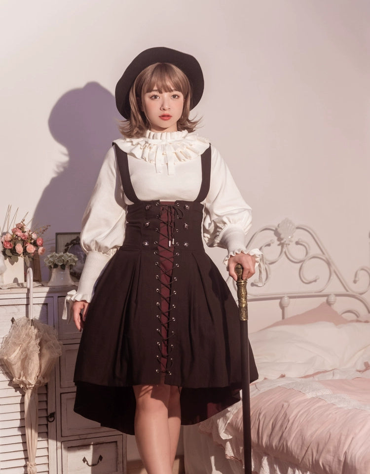 Miaoplus~Sweet Lolita Knit Sweater Long Sleeve Winter Lolita Top   