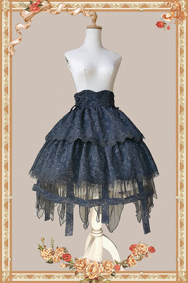 Infanta - Witch's Apprentice - Gothic Lolita Split Type Black Suit