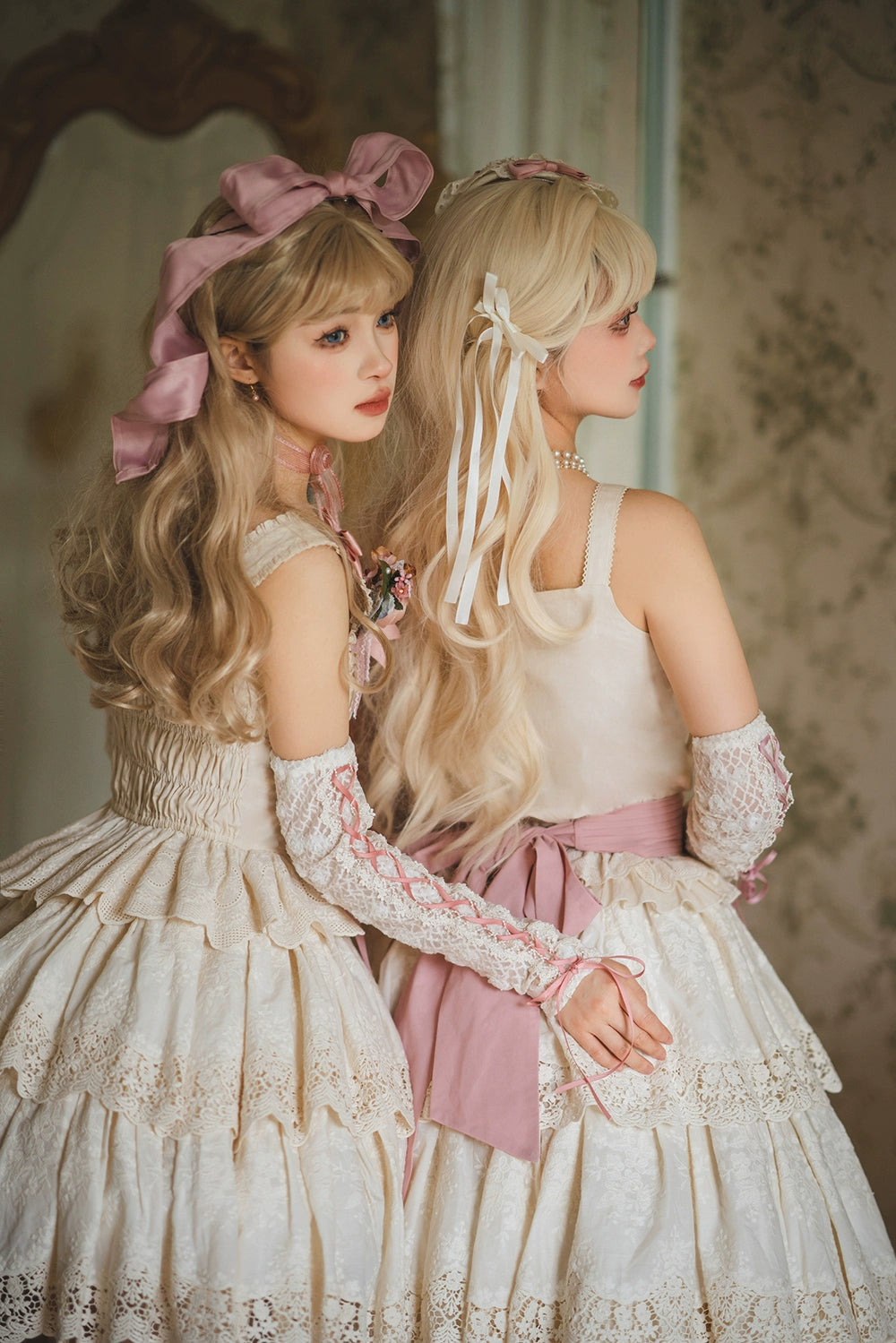 Miss Point - Forest Waltz - Classic Lolita Blouse & Multi-Tiered Ruffles SK 44233:800026