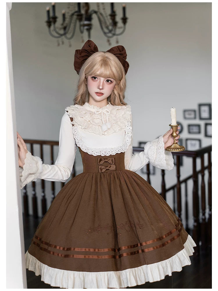 Oak Melody - Classic Lolita JSK, Bust Supporting Dress