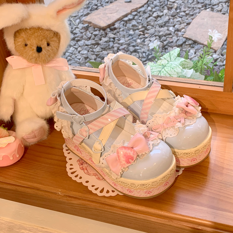 Aimee~Sweet Lolita Shoes High Platform Lolita Shoes 40994:683024