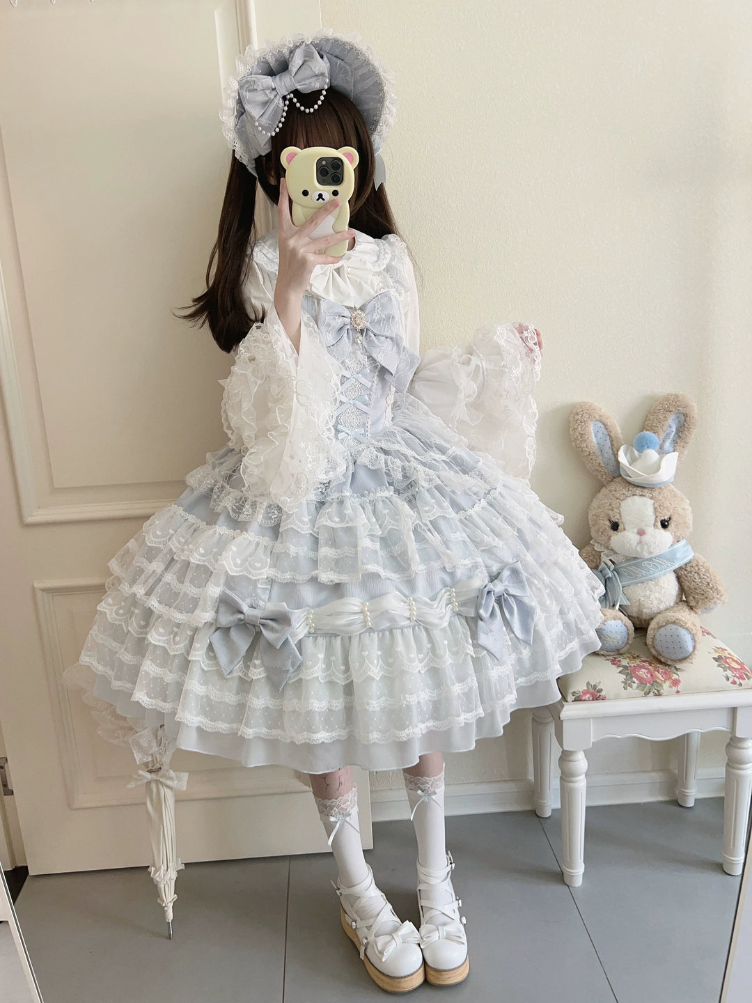 Sugar Girl~Dream Prelude~Princess Lolita JSK Suit Sweet Lolita BNT and Blouse   