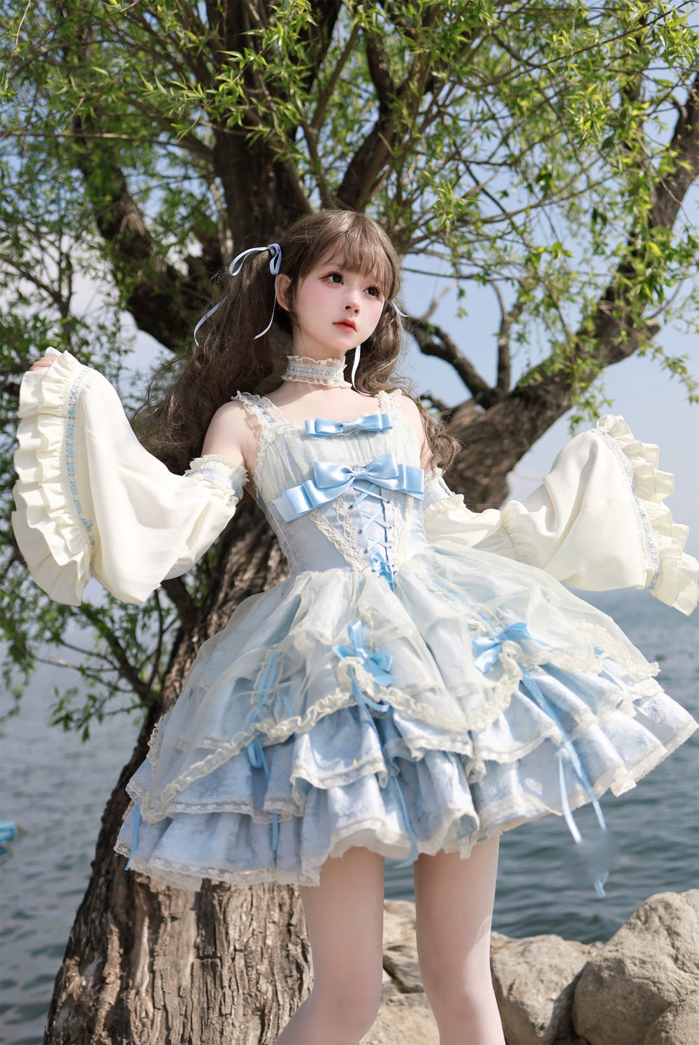 Xiaoxin - Rose Butler - Sweet Lolita JSK Ballet Style Birthday Lolita Dress