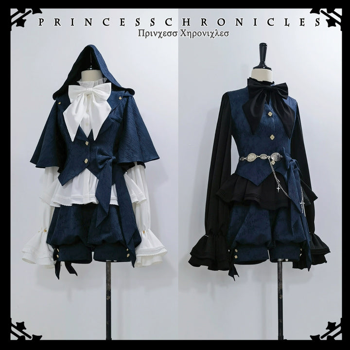 Princess Chronicles~Rabbit~Vintage Lolita Jacket Rabbit Ear Set Lolita Vest   