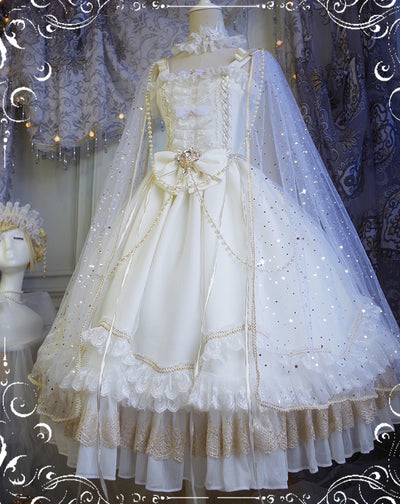 (Buyforme)Fairy Tales~Fate Quartet Bridal Lolita Gothic Accessories Blouse   