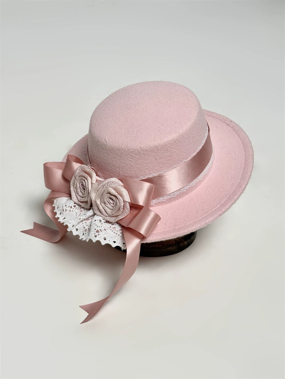 LeMiroir - Winter Solstice - Elegant Lolita Hat, Detachable Collar, Handbag 44088:794372