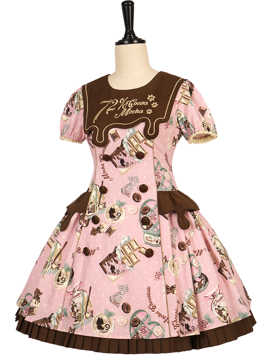 Vcastle~Mocha Choc~Kawaii Lolita Slopette Dress Suit Multicolors   