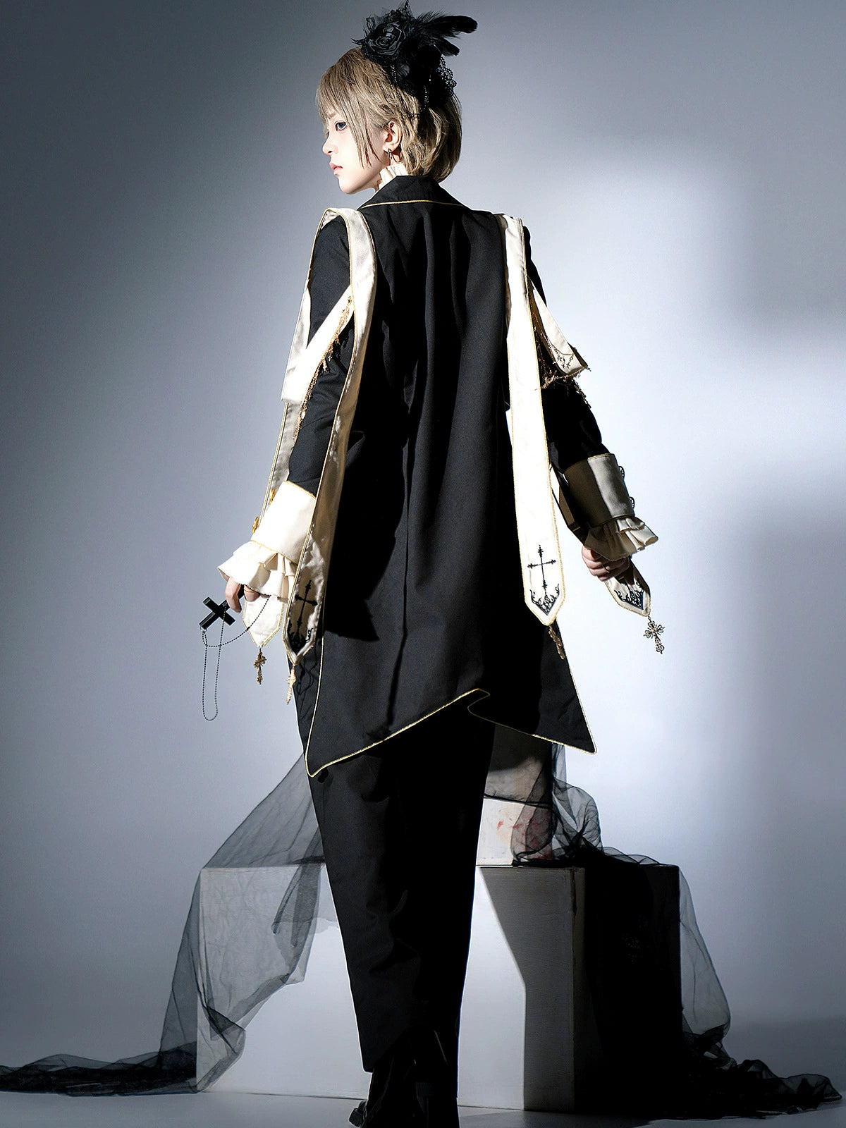 Designer's Gift - Ouji Lolita Shirt Suit Gothic Lolita Pants Set