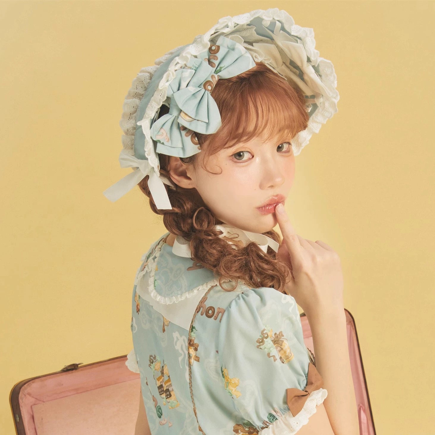 Babyblue~Bear Honey~Sweet Lolita Accessory Gingerbread Man Design 40364:660788