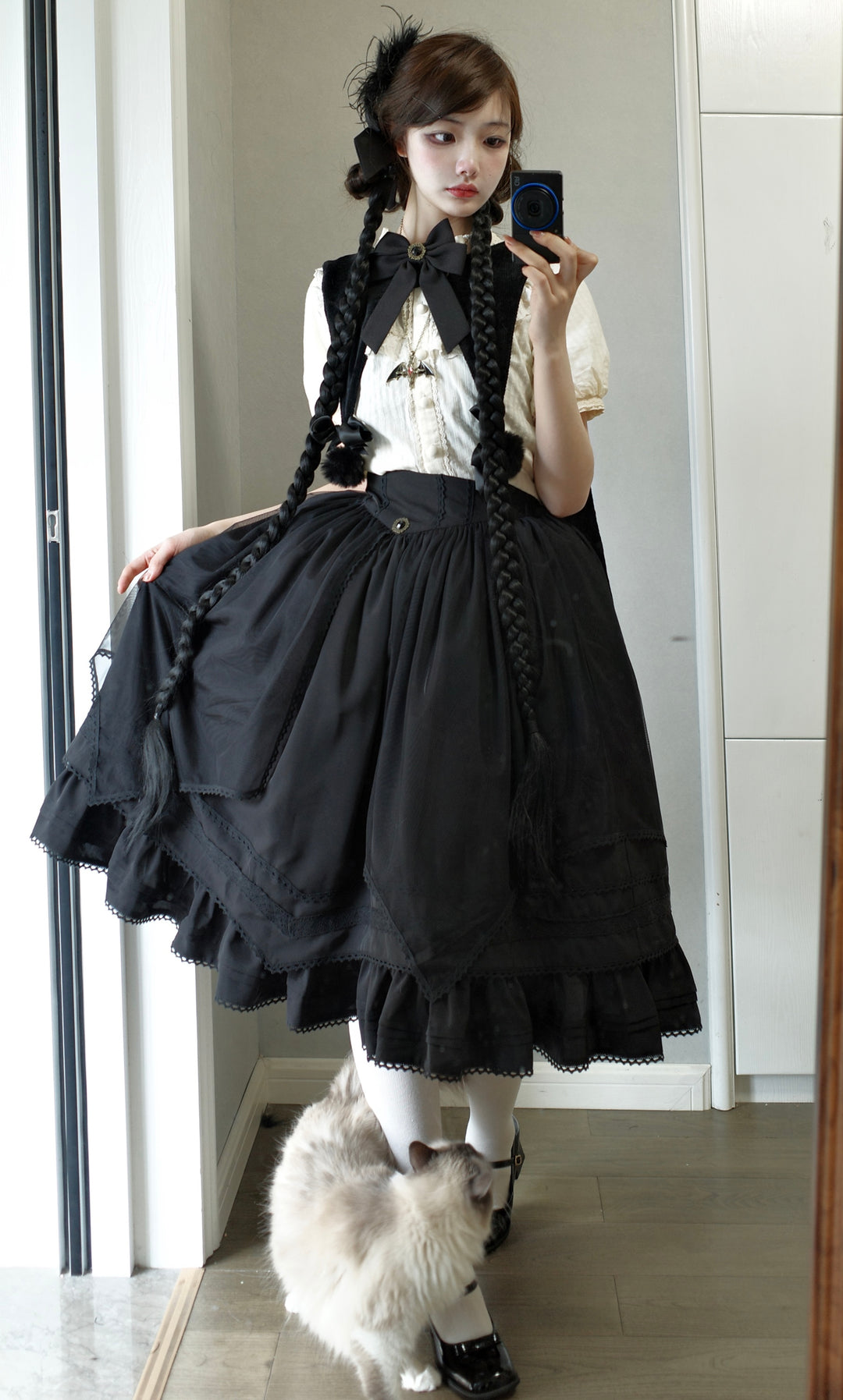 (Buyforme)Uncle Wall Original~Rich Girl~Elegant Lolita SK and Shirt   