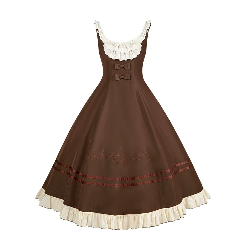 Oak Melody - Classic Lolita JSK, Bust Supporting Dress 44411:807193