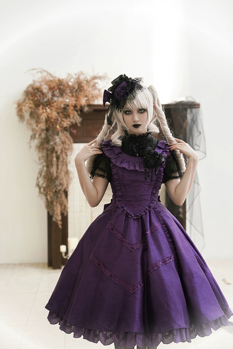 LittlePlum~Gothic lolita JSK Dress Solid Color 33734:436136