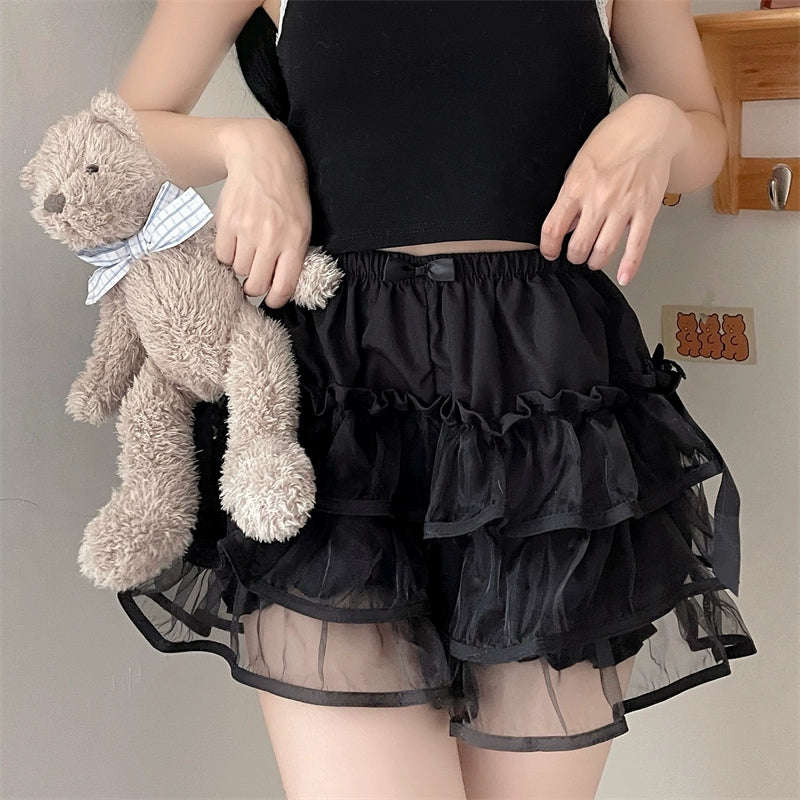 Sugar Girl - Summer Lolita Bloomers Double Layer Anti-Exposure Shorts