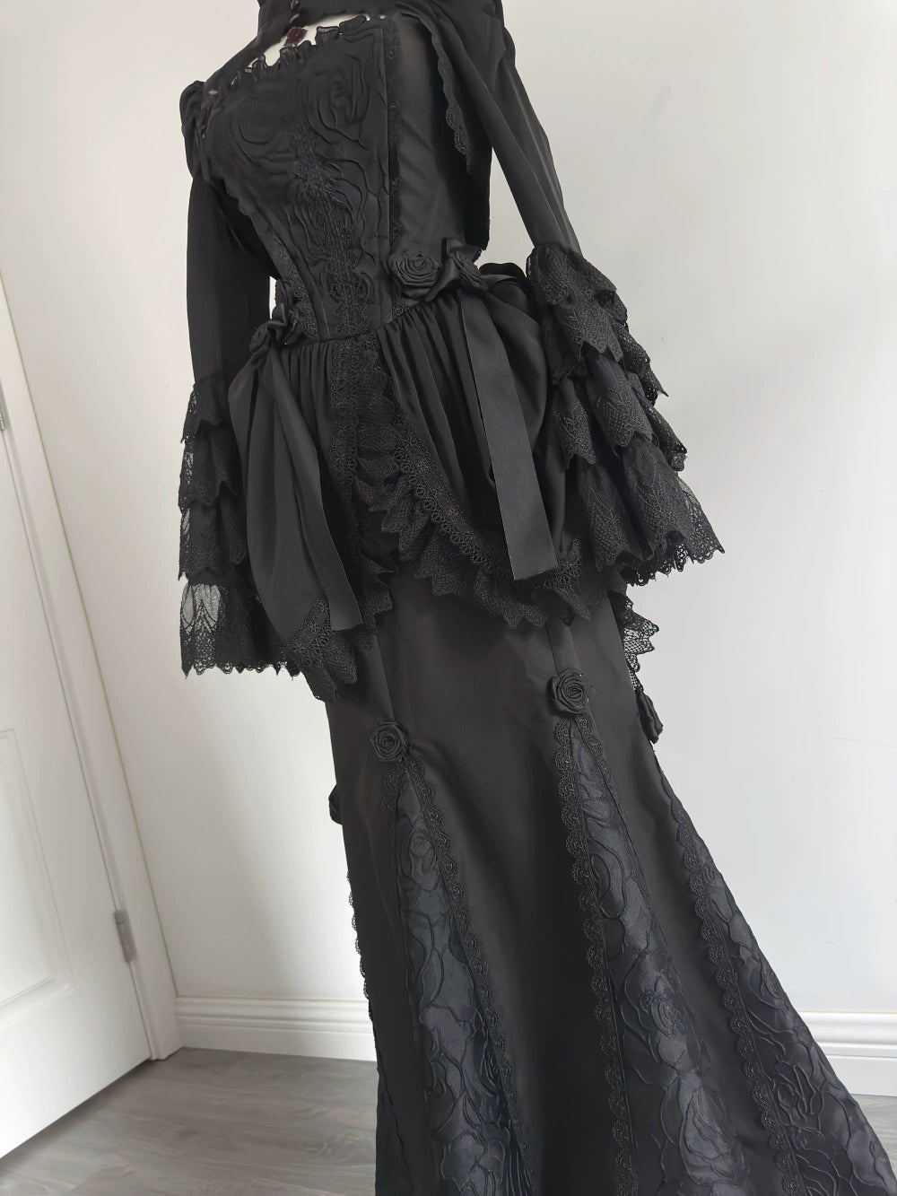 LeMiroir~Saint~Gothic Lolita Bolero Skirt Mermaid Dress Corset