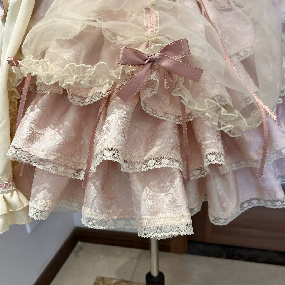(BFM)Xiaoxin~Rose Butler~Sweet Lolita JSK Ballet Style Birthday Lolita Dress 36292:515098