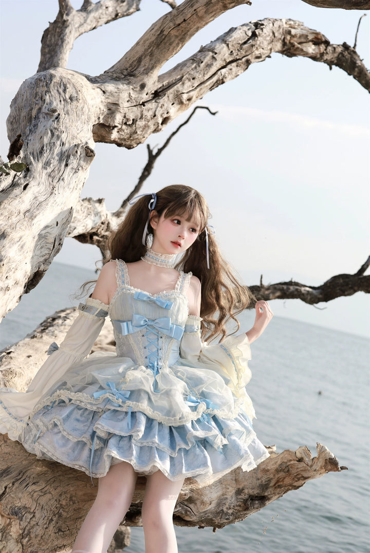 Xiaoxin - Rose Butler - Sweet Lolita JSK Ballet Style Birthday Lolita Dress