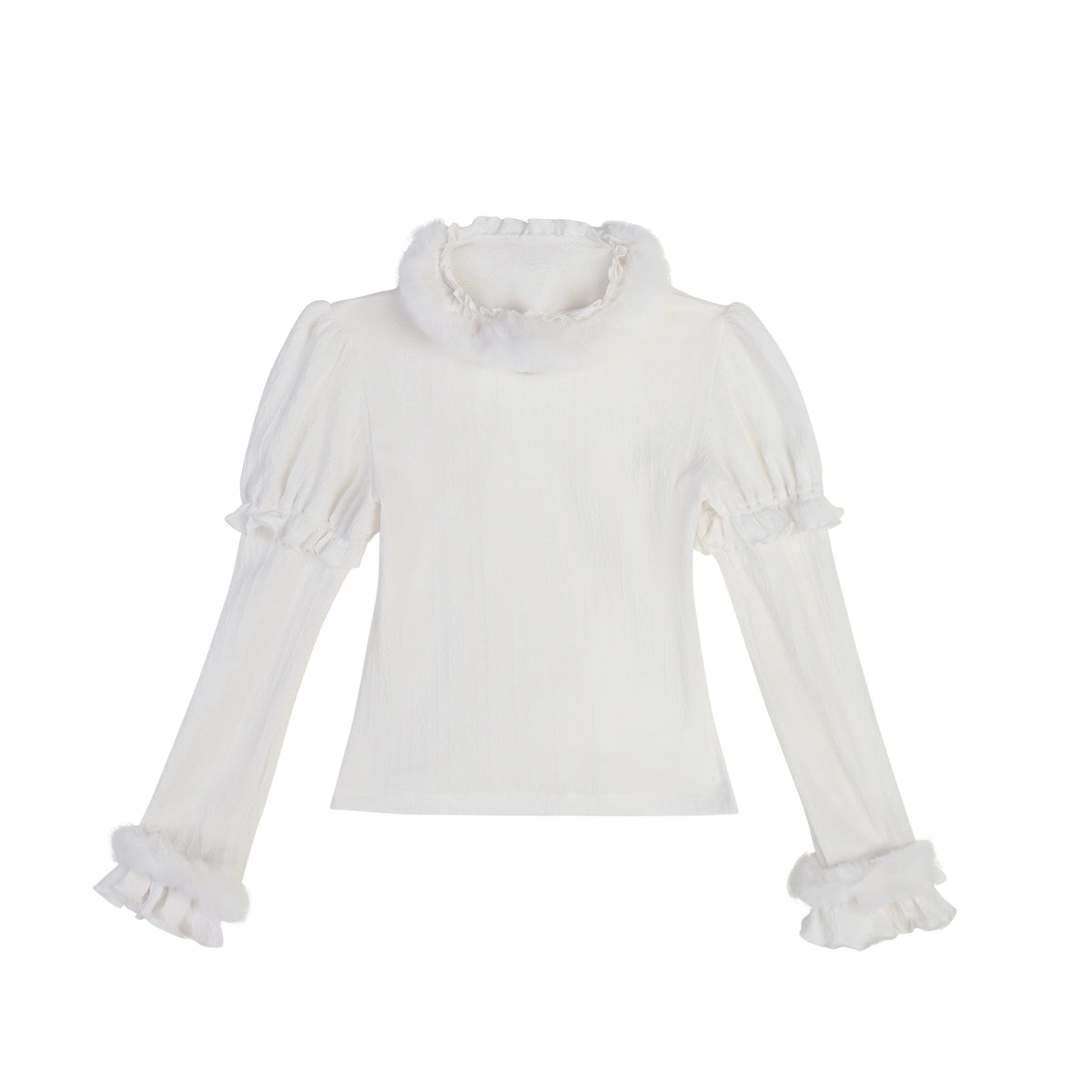 Matutu - Sweet Lolita JSK Suit Christmas Lolita Cape and Dress Blouse only S