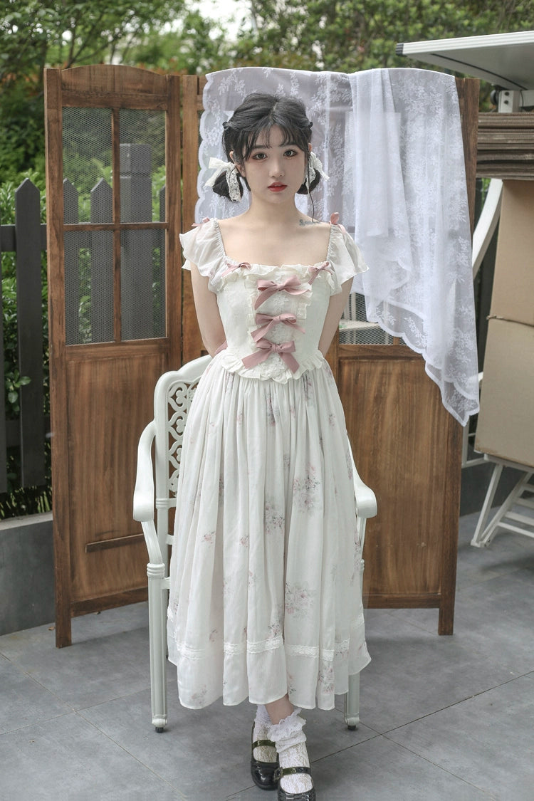 (Buyforme) Sweet Wood~Elegant Floral Sweet Lolita OP Corset Accessory 3804:697346