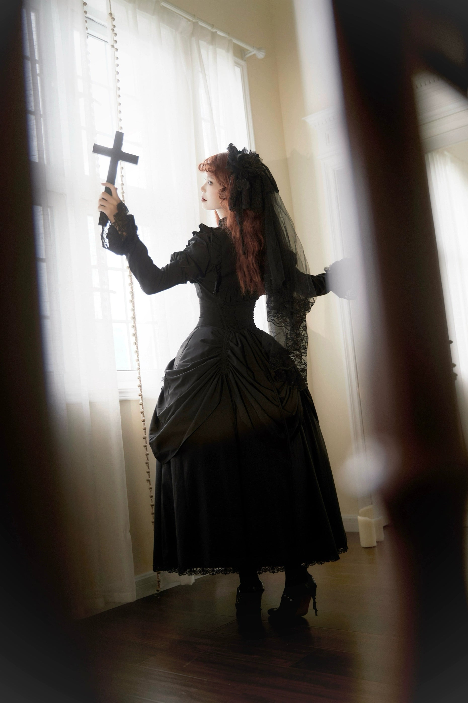 The Original Witch - Gothic Lolita Dress Fishbone Lifting Corset SK Shirt