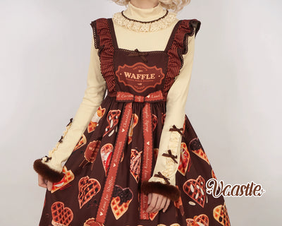 (Buy for me) Vcastle~Sweet Lolita High-neck Long Sleeve Sweater   