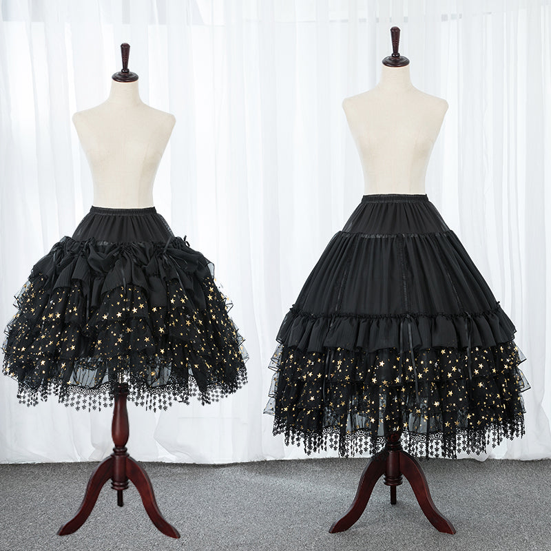 Manyiluo - Starry Dream River - Wedding Lolita Violent Adjustable Fishbone Bustle