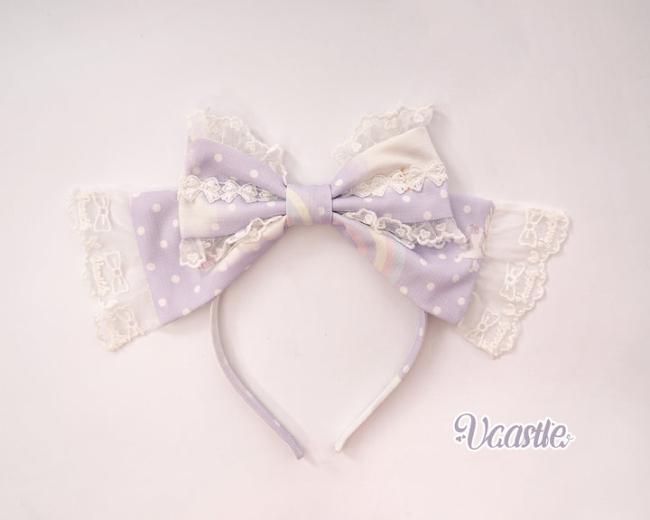 Vcastle~Unicorn Sugar Party~Kawaii Lolita Salopette Suit with Unicorn Hood 42110:726748