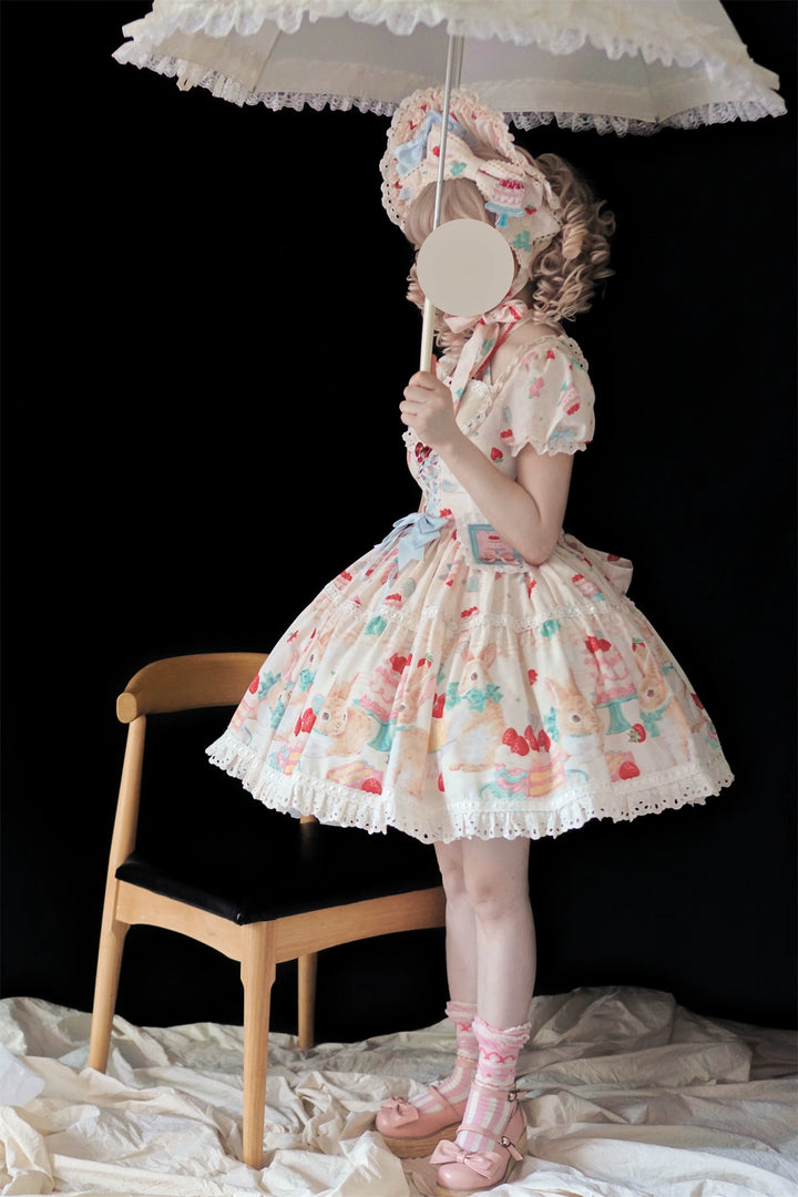 Dark Star Island~Honey Bunny Cake~Sweet Lolita JSK/OP/Strap SK/Shirt 39864:638824