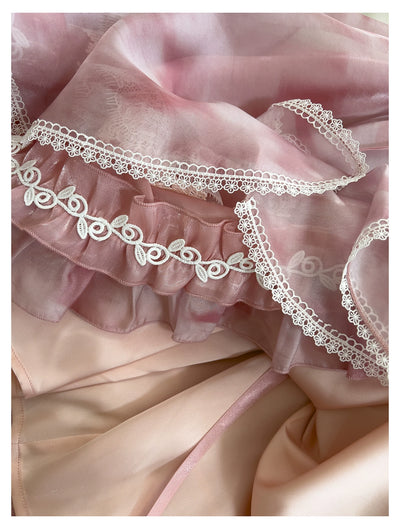 (BFM)Anna~Sweet Pink Lolita OP Dress Princess Sleeves Lolita Dress   