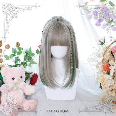 Dalao Home~Whispering Wind~Natural Medium Long Straight Wig   