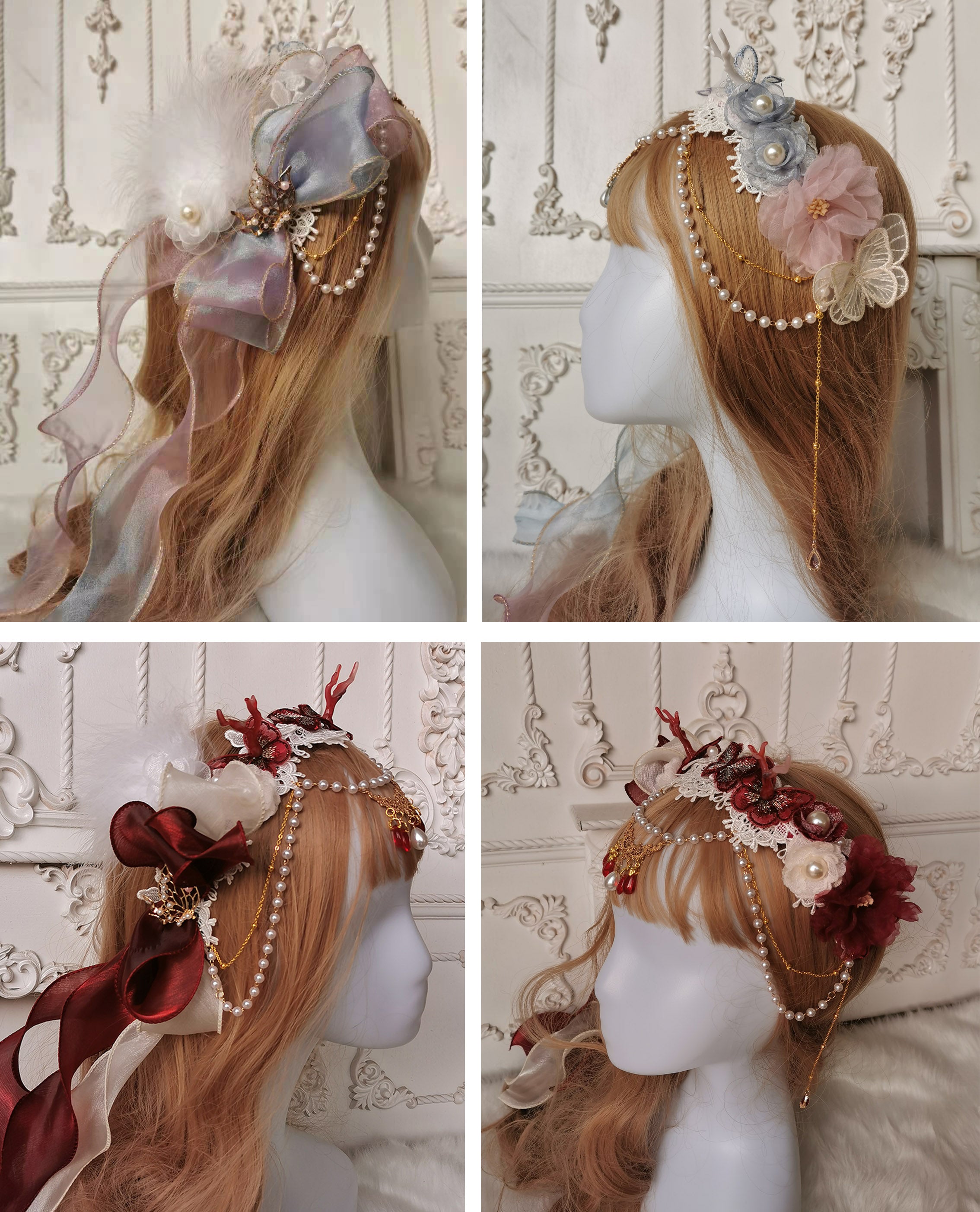 Nine-Color Deer Chinese Style Lolita Dress Set – 42Lolita