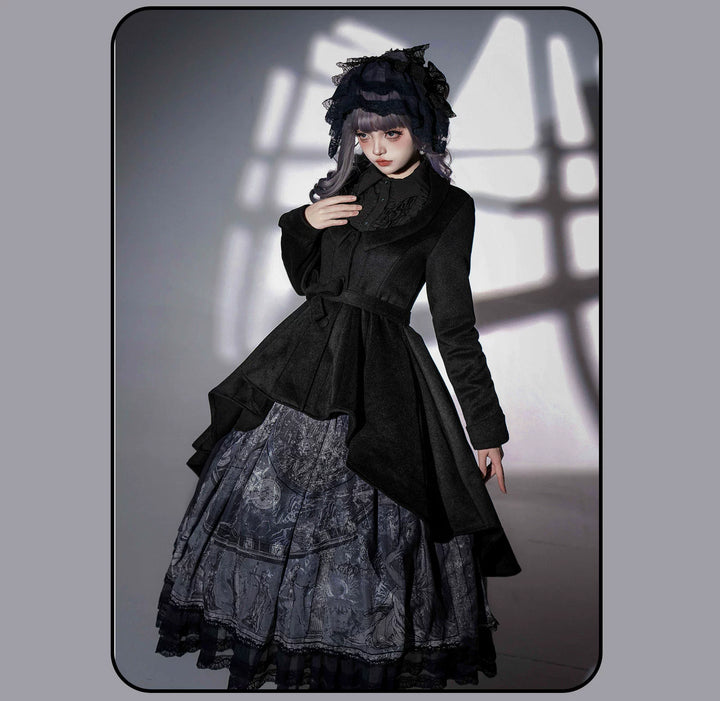 Susin Lolita~Star Disk~Gothic Lolita Dress Elegant OP Dress and Coat