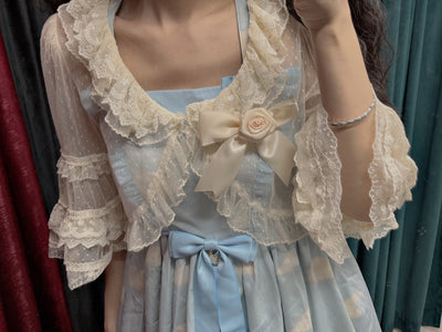 Little Dipper~Sweet Lolita Lace Bolero Multicolors   