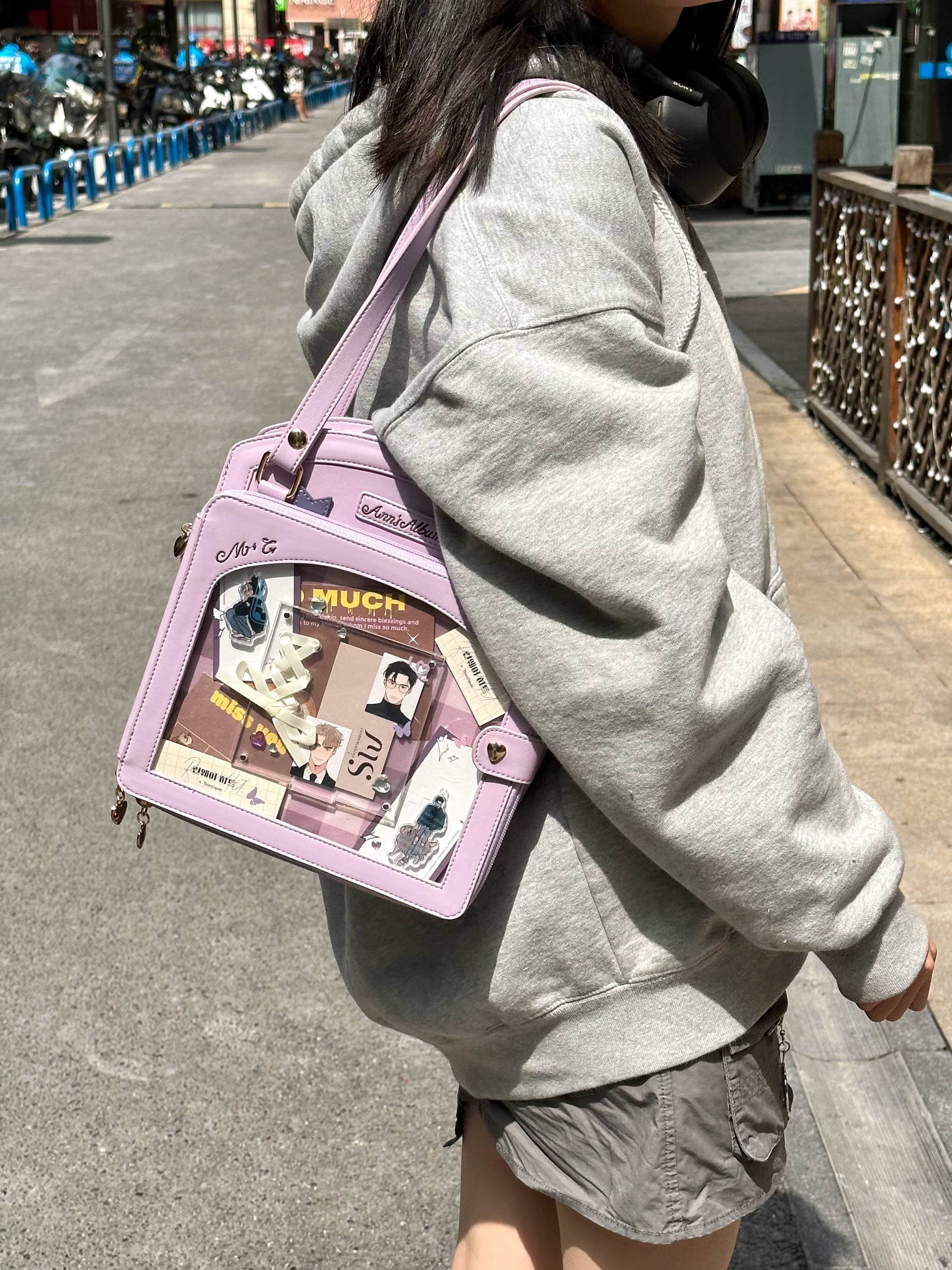 Morning Glory - Kawaii Lolita Checkered Itabag Multicolors