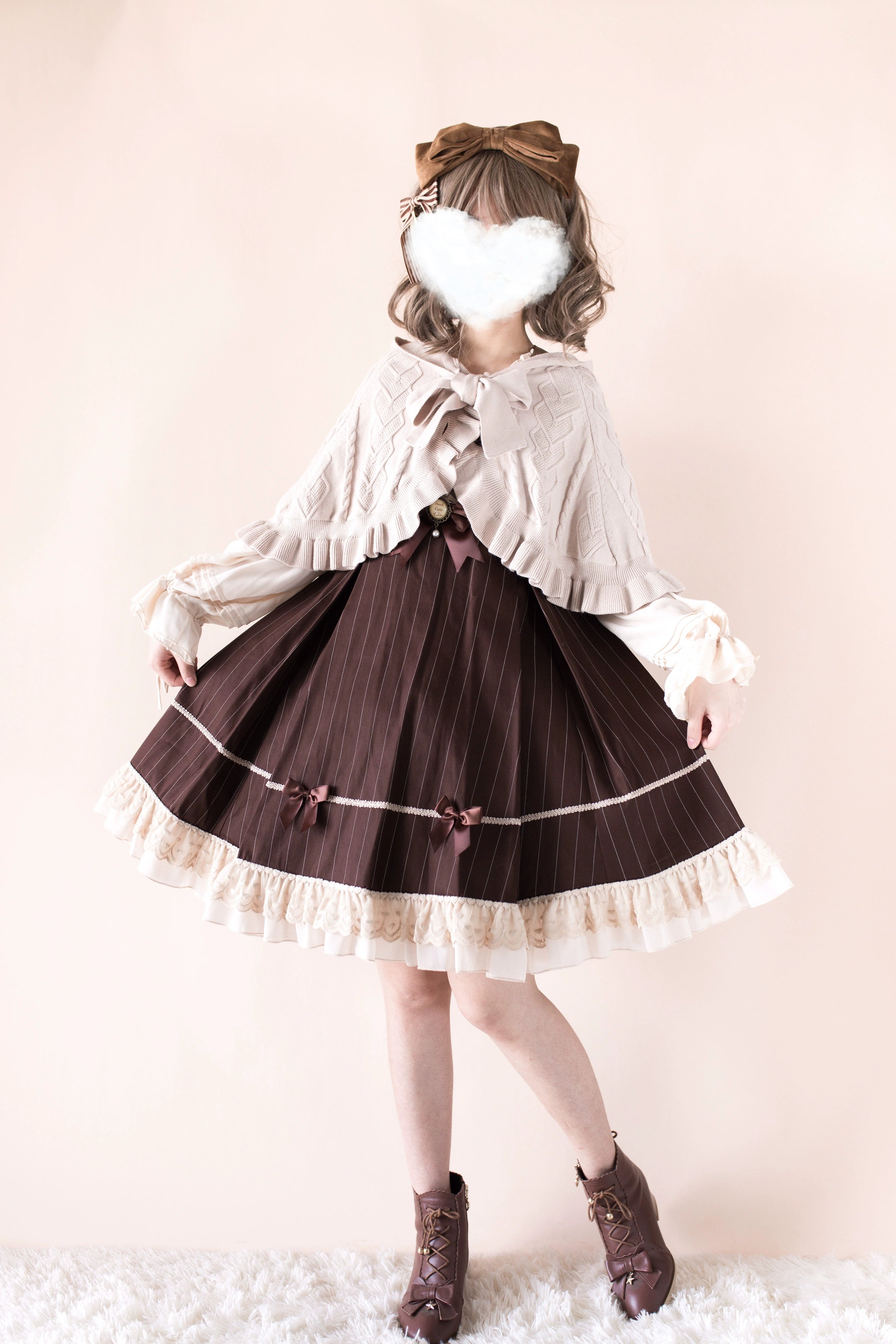 Sara Bell - Little Red Riding Hood - Sweet Lolita Thick Chirstmas Cloak