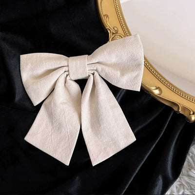 With PUJI~Kiss Kiss~Vintage Lolita OP Dress Maid Lolita Dress Ivory color bow *1 S 