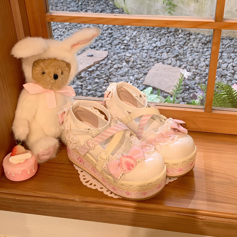 Aimee~Sweet Lolita Shoes High Platform Lolita Shoes 40994:683034