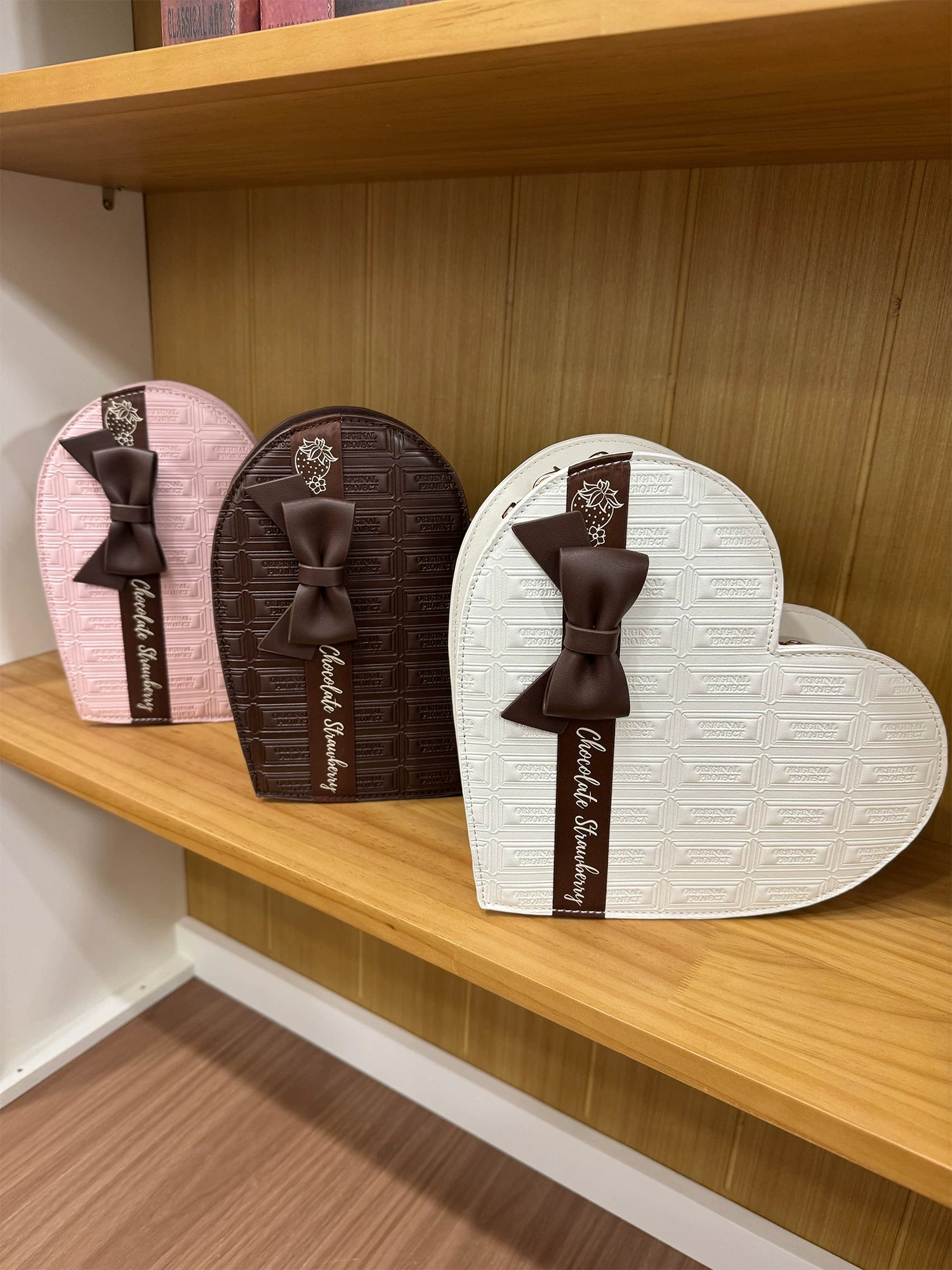 Sweet Lolita Heart-shaped Bag, Chocolate Inspired