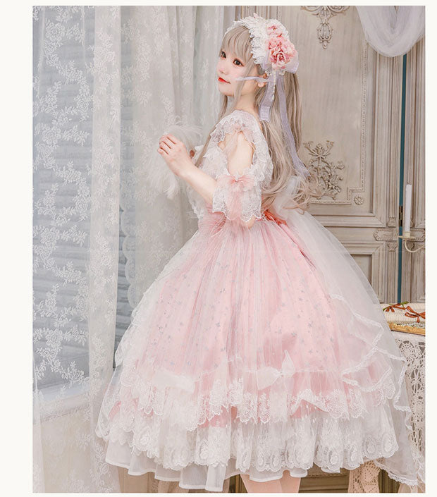 Cat Fairy - Glaze Illusion - Magnificent Wedding Lolita Tea Party Dress