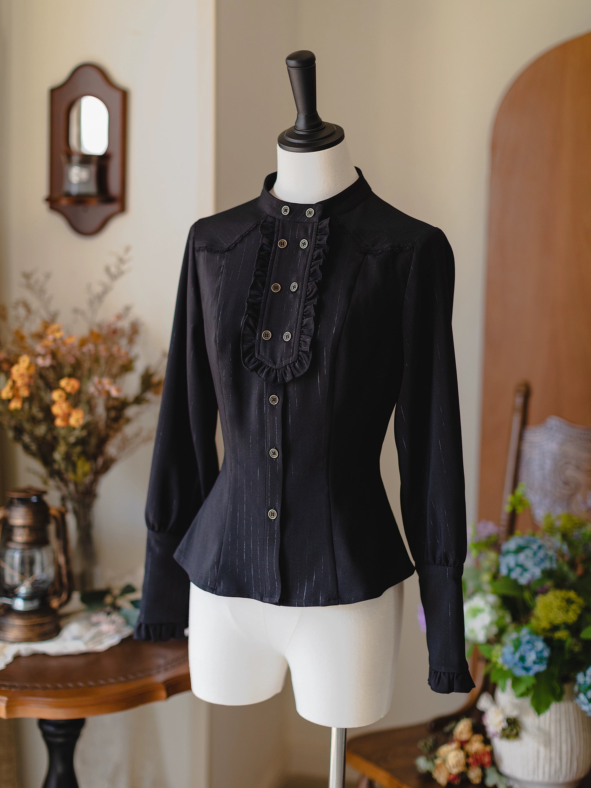 Forest Wardrobe - Vintage Lolita Fishbone Halter SK, Autumn Jacket (2XL L M S XL) 39620:634290