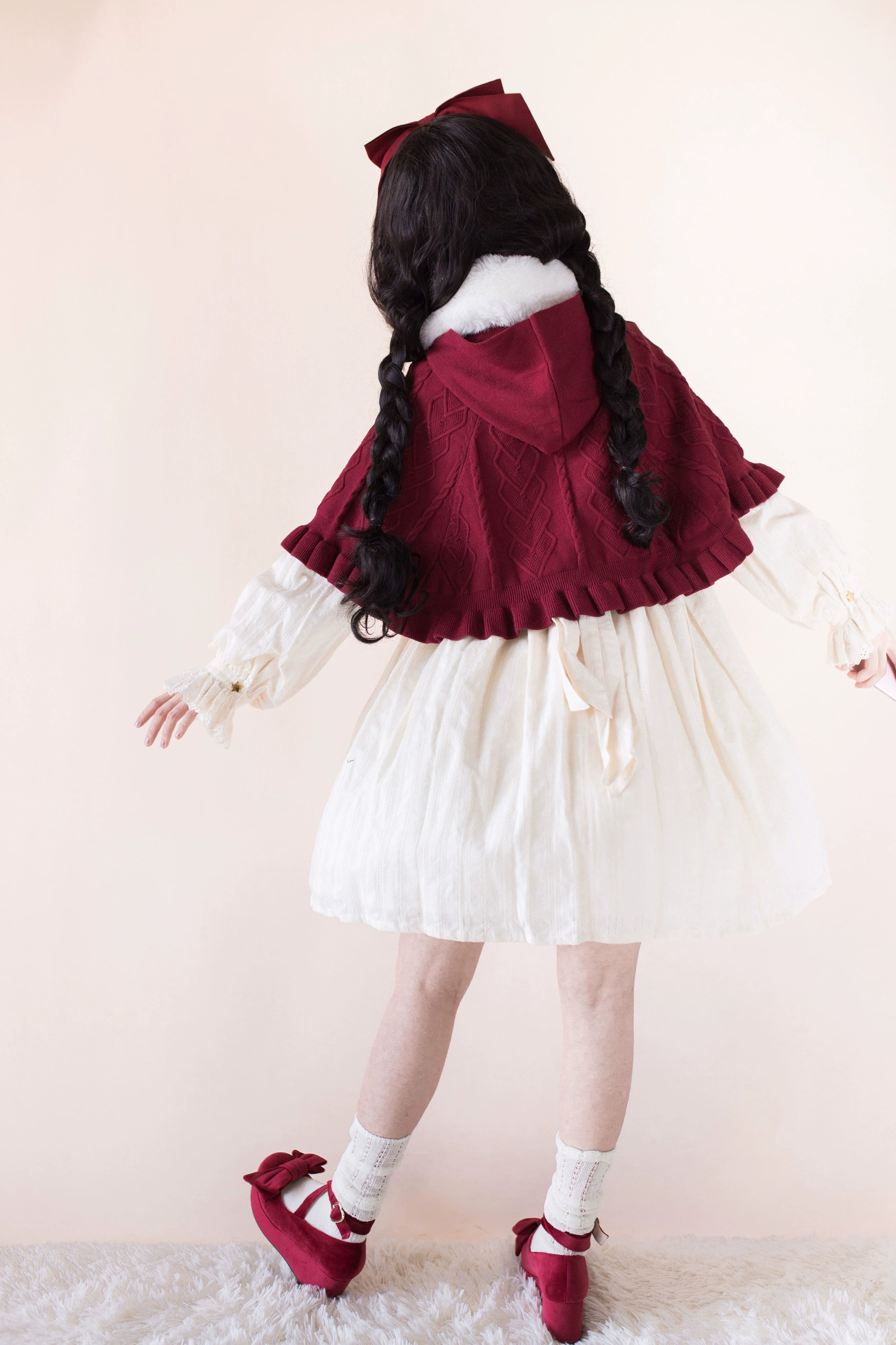 Sara Bell - Little Red Riding Hood - Sweet Lolita Thick Chirstmas Cloak