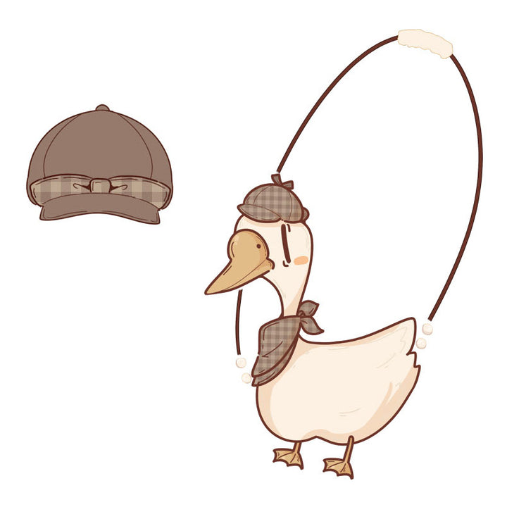 Steamed Stuffed Pig - Famous Detective Goose - Kawaii Lolita Bag and Hat