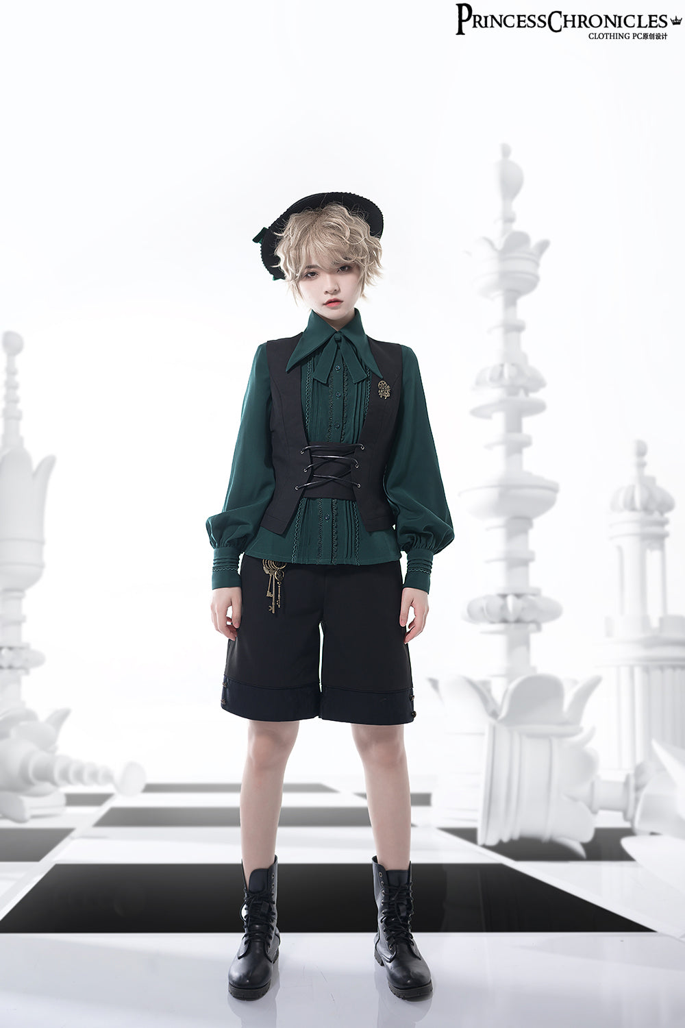 Princess Chronicles - Retro Ouji Lolita Blouse Multicolors 4408:306386