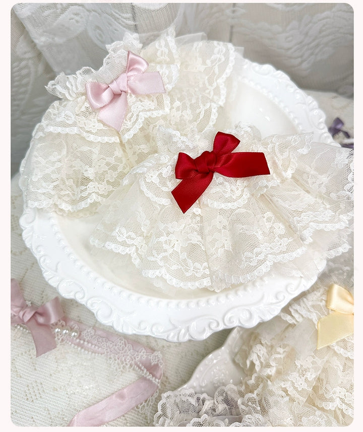 Mademoiselle Pearl~Silk Ballet~Wedding Lolita Veil Accessories Set   