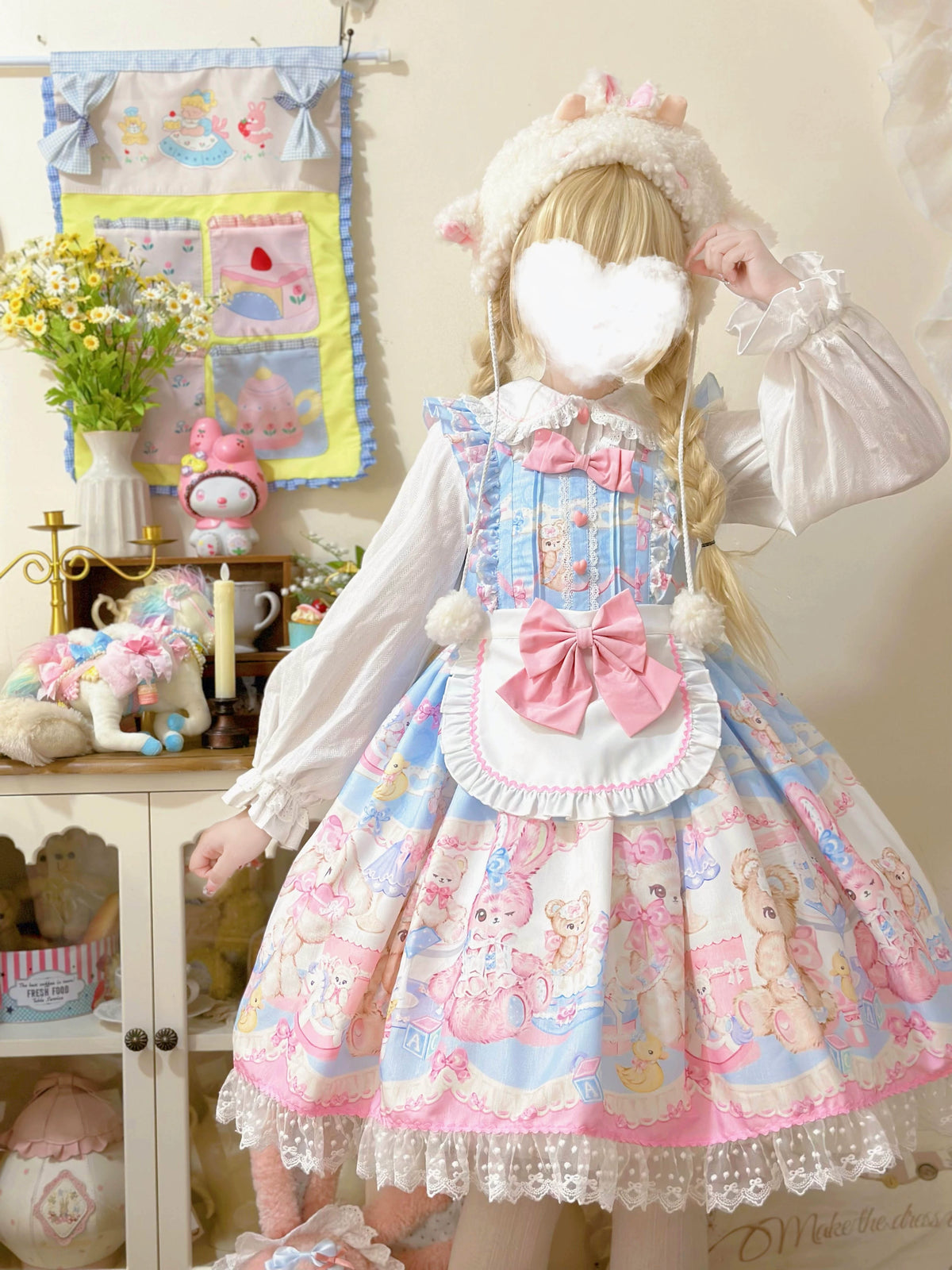 Angelic Pretty「Sweet Girl Room」ワンピース ピンク Angelic Pretty