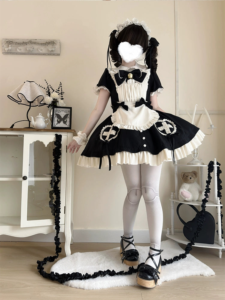 SeeYou~Sweet Cake~Sweet Lolita Platform Shoes Wood Grain 39896:641956