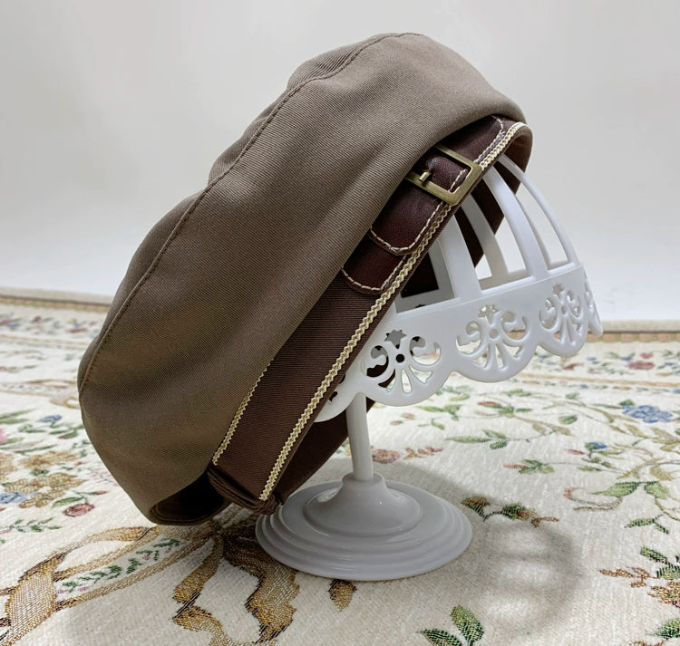 DOLLHOUSE - World Trip - Vintage Lolita Accessories S coffee-colored hat